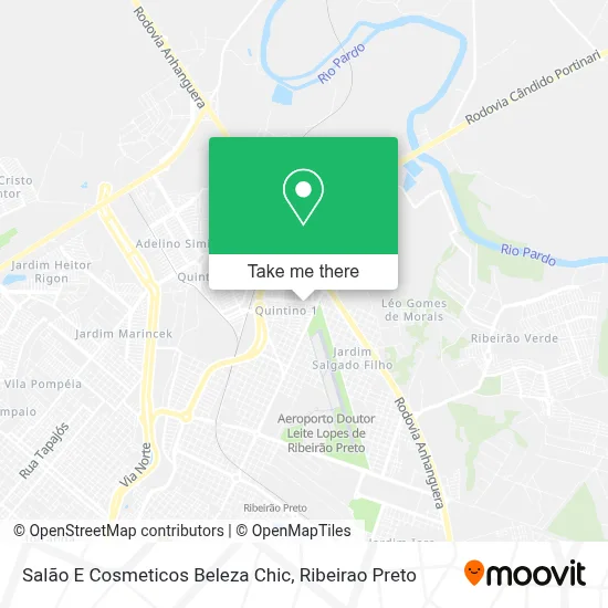 Salão E Cosmeticos Beleza Chic map