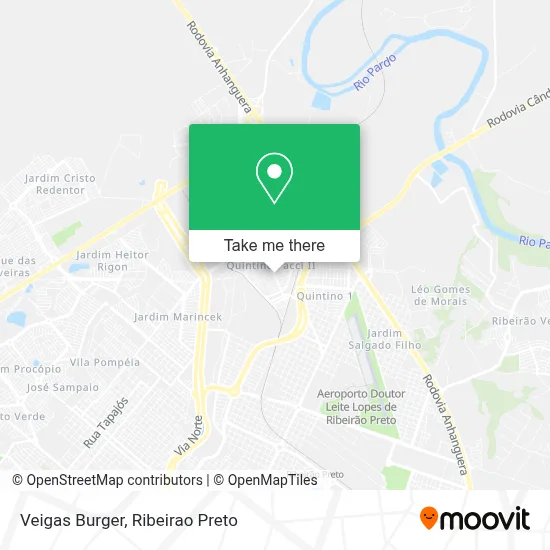 Veigas Burger map