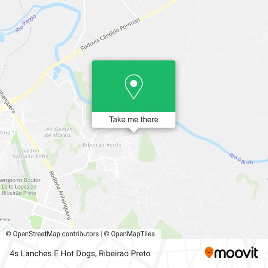 4s Lanches E Hot Dogs map
