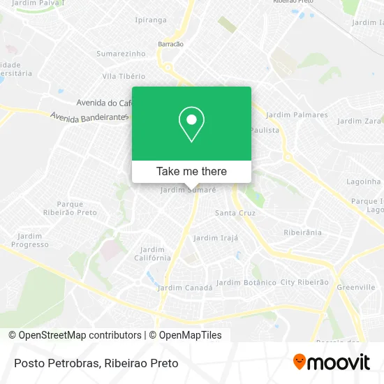 Posto Petrobras map