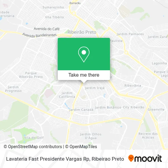 Lavateria Fast Presidente Vargas Rp map