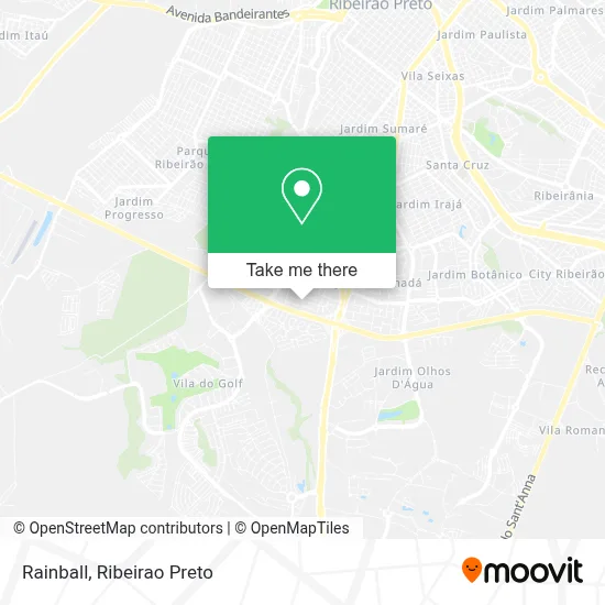 Rainball map
