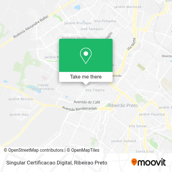 Singular Certificacao Digital map