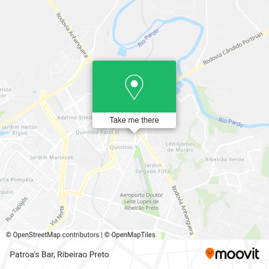 Patroa's Bar map
