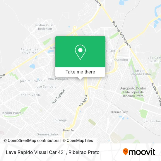 Lava Rapido Visual Car 421 map
