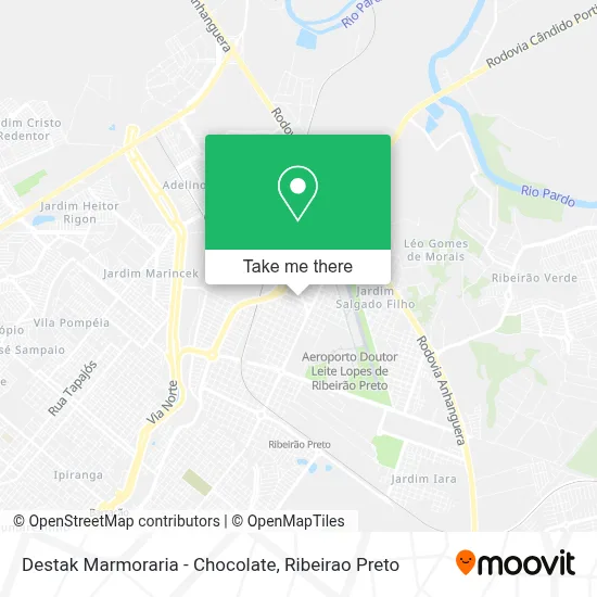 Destak Marmoraria - Chocolate map