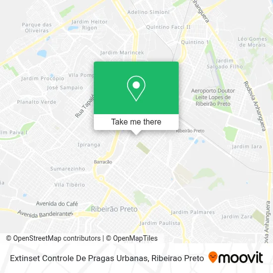 Extinset Controle De Pragas Urbanas map