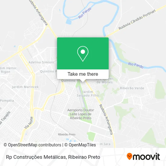 Rp Construções Metálicas map