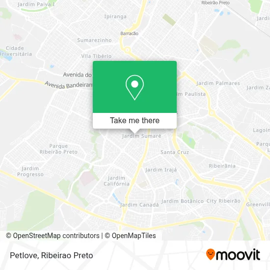 Petlove map