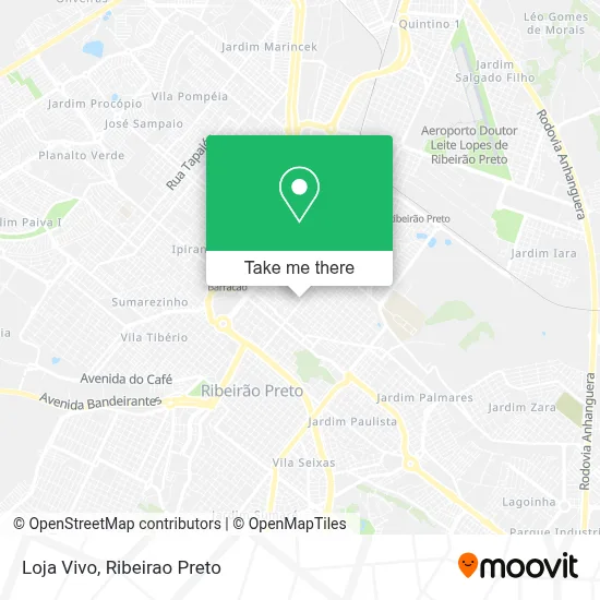 Loja Vivo map