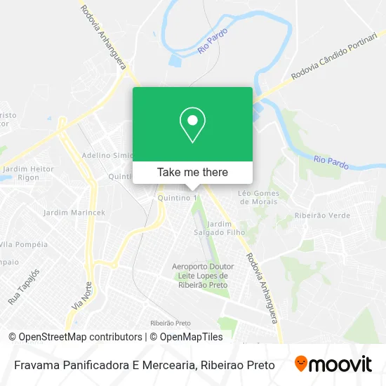 Fravama Panificadora E Mercearia map