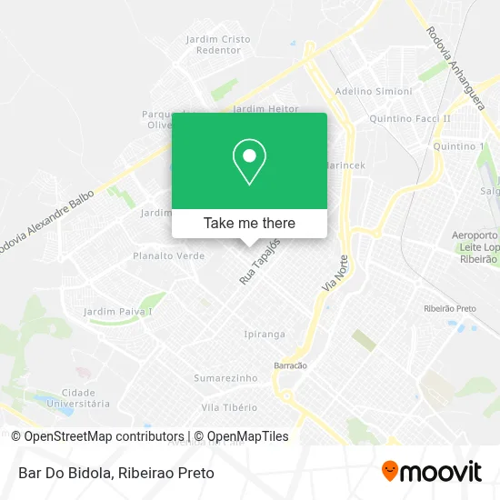 Bar Do Bidola map