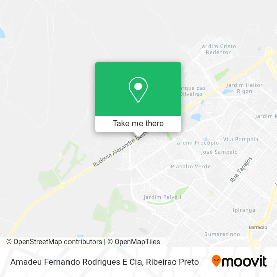 Amadeu Fernando Rodrigues E Cia map