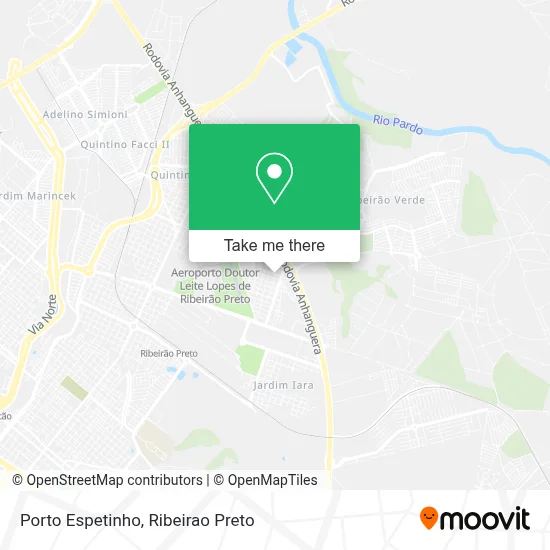 Porto Espetinho map