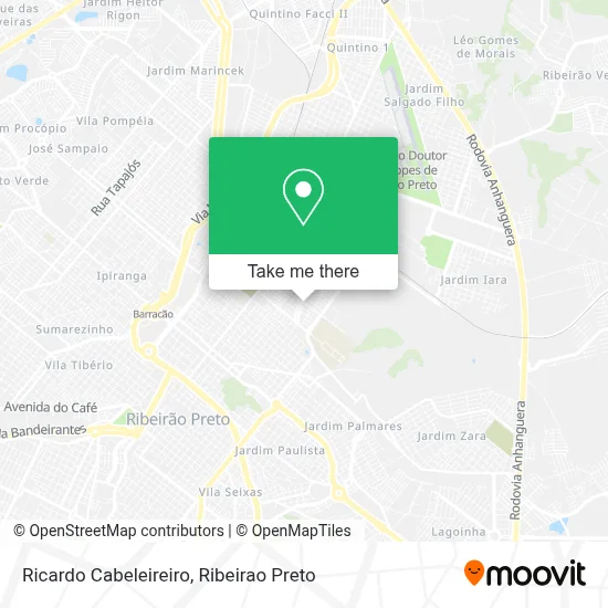 Ricardo Cabeleireiro map