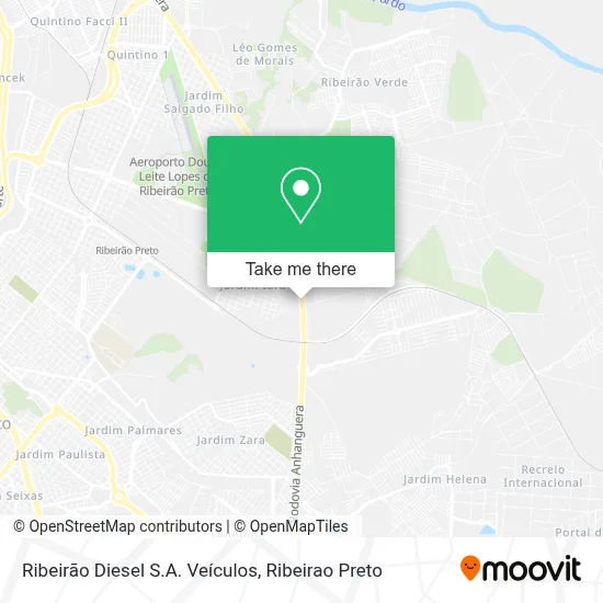 Ribeirão Diesel S.A. Veículos map