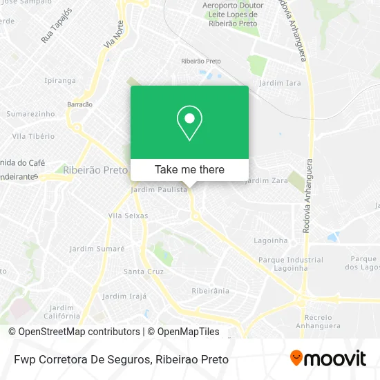 Fwp Corretora De Seguros map
