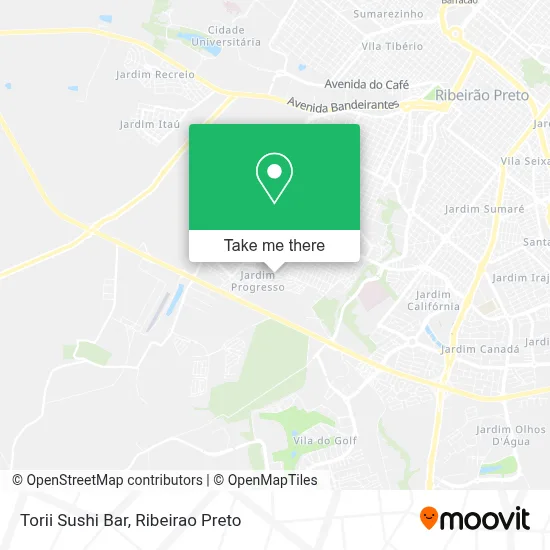 Torii Sushi Bar map
