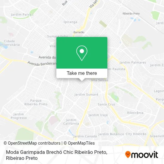 Moda Garimpada Brechó Chic Ribeirão Preto map