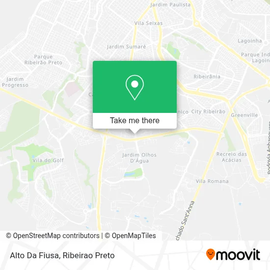 Alto Da Fiusa map