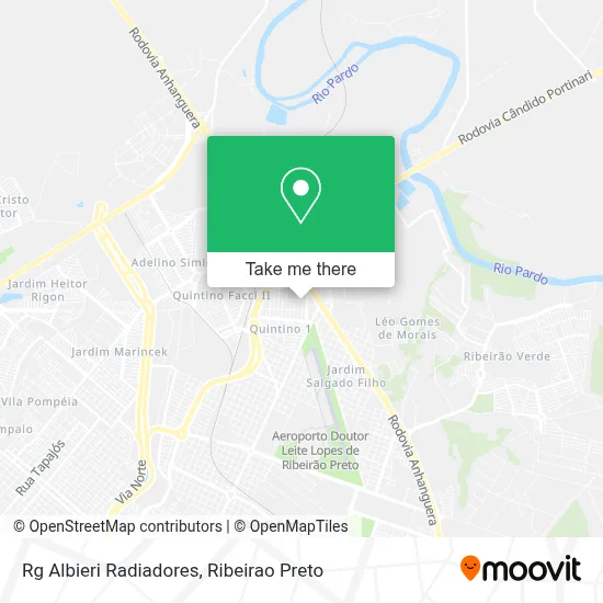 Rg Albieri Radiadores map