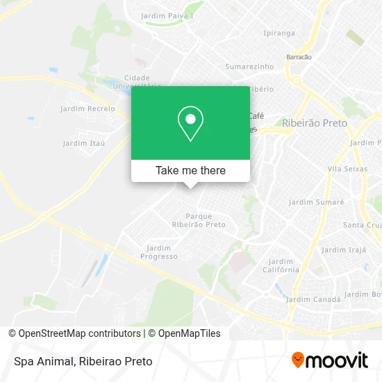Spa Animal map