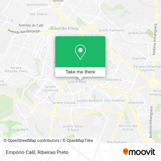 Empório Calil map