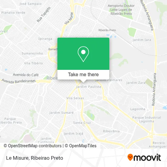 Le Misure map