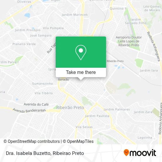 Dra. Isabela Buzetto map