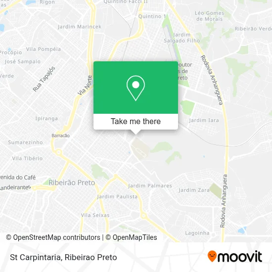 St Carpintaria map