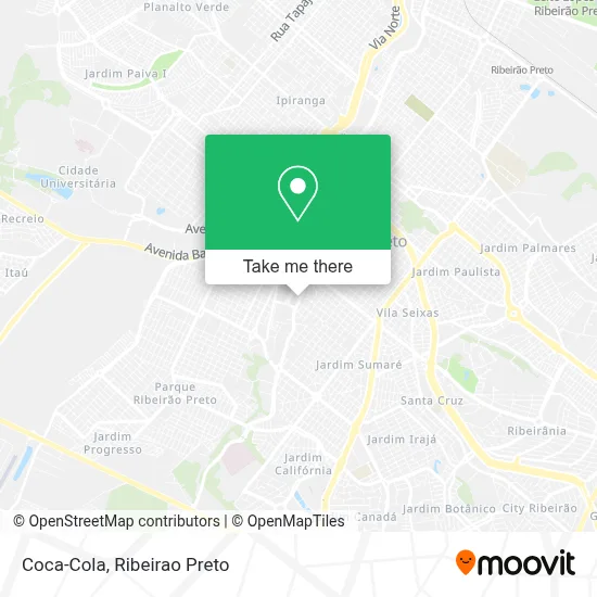 Coca-Cola map