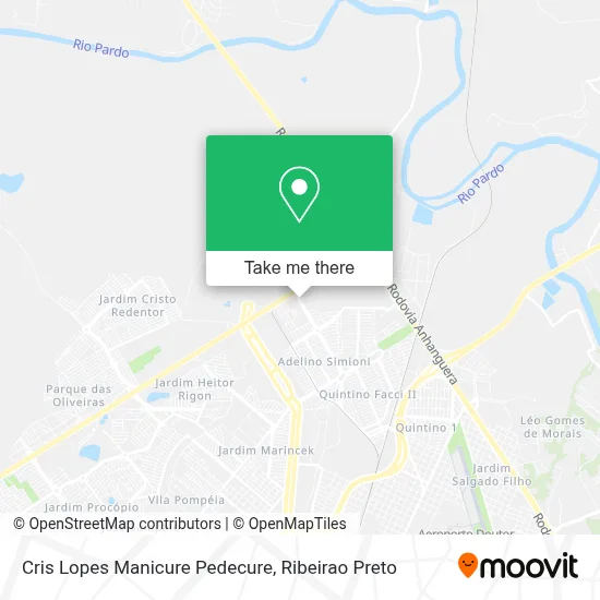 Cris Lopes Manicure Pedecure map