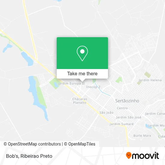 Bob's map