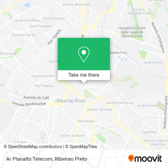 Ar Planalto Telecom map