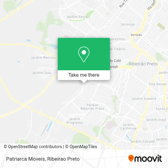 Patriarca Moveis map