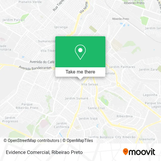 Evidence Comercial map