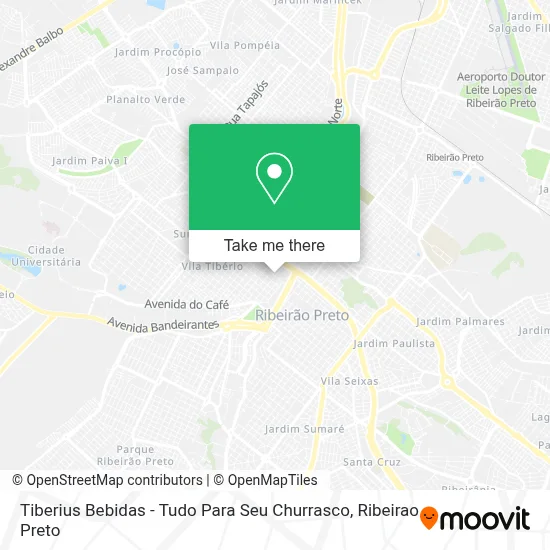 Tiberius Bebidas - Tudo Para Seu Churrasco map