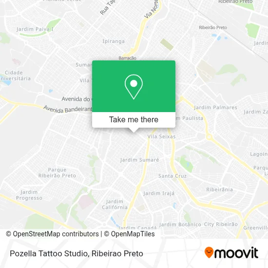 Pozella Tattoo Studio map