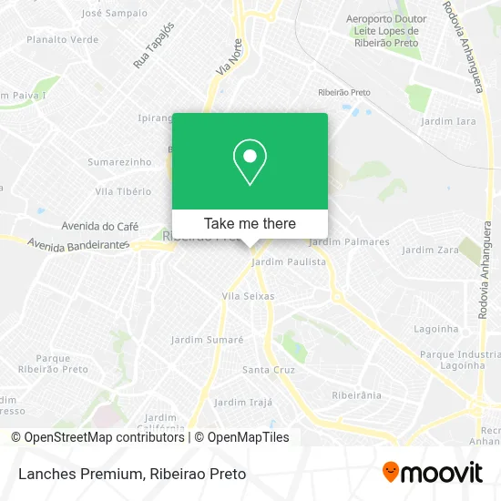 Lanches Premium map