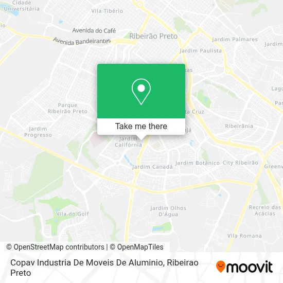 Copav Industria De Moveis De Aluminio map