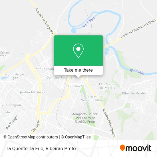 Ta Quente Ta Frio map