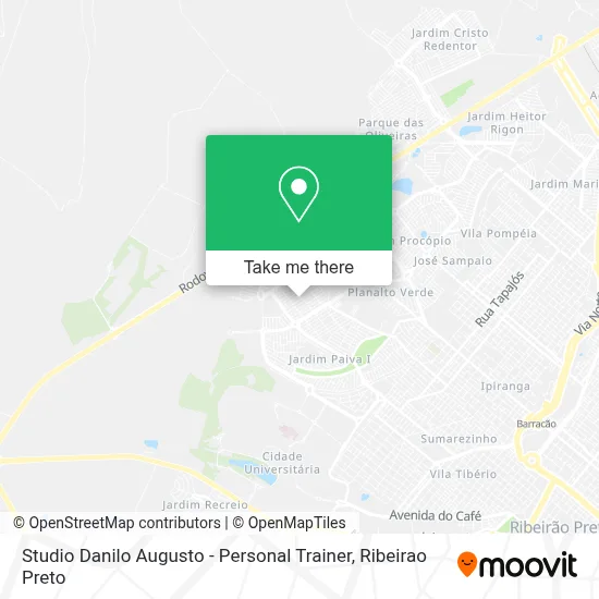 Studio Danilo Augusto - Personal Trainer map