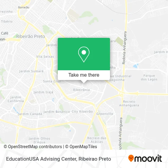 Educationusa Advising Center map