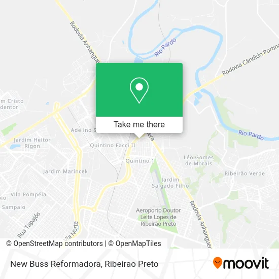 New Buss Reformadora map