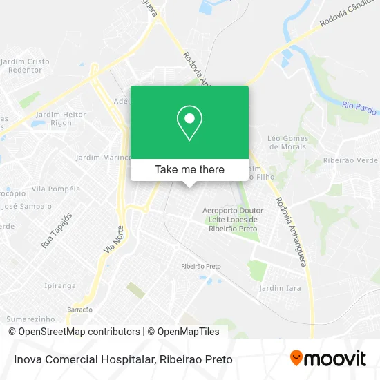 Inova Comercial Hospitalar map