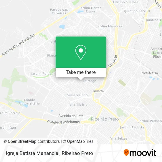 Igreja Batista Manancial map