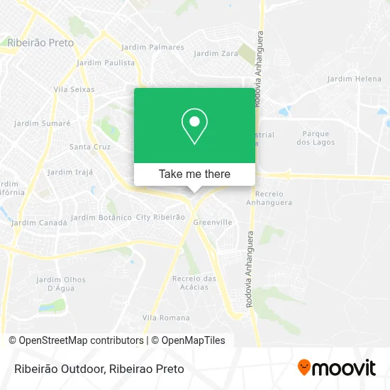 Ribeirão Outdoor map