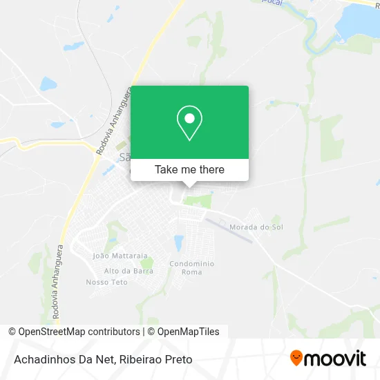 Achadinhos Da Net map