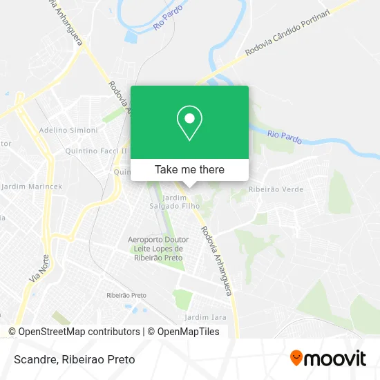 Scandre map