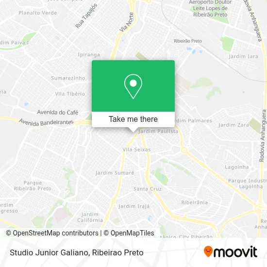 Studio Junior Galiano map
